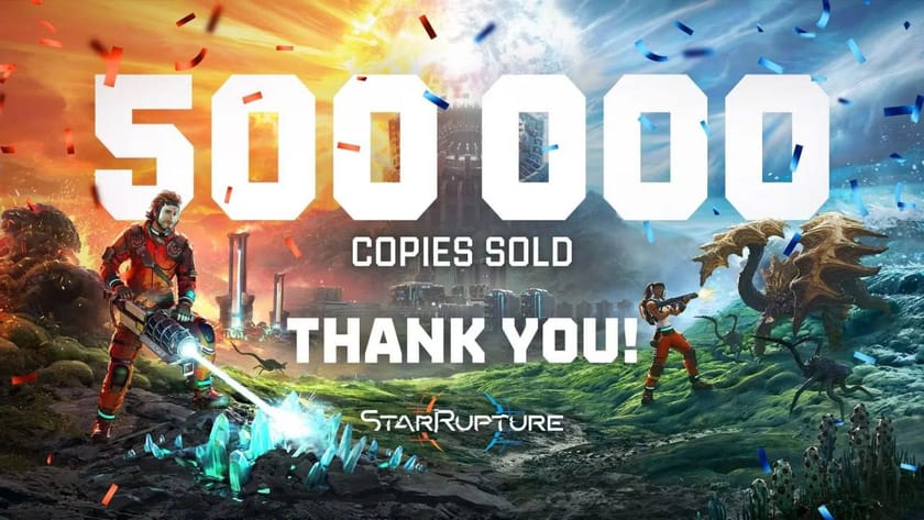 500 тысяч продаж StarRupture в Steam за две недели