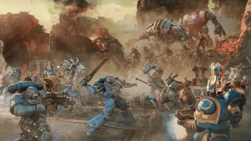 Внесены правки баланса и исправления в Space Marine 2