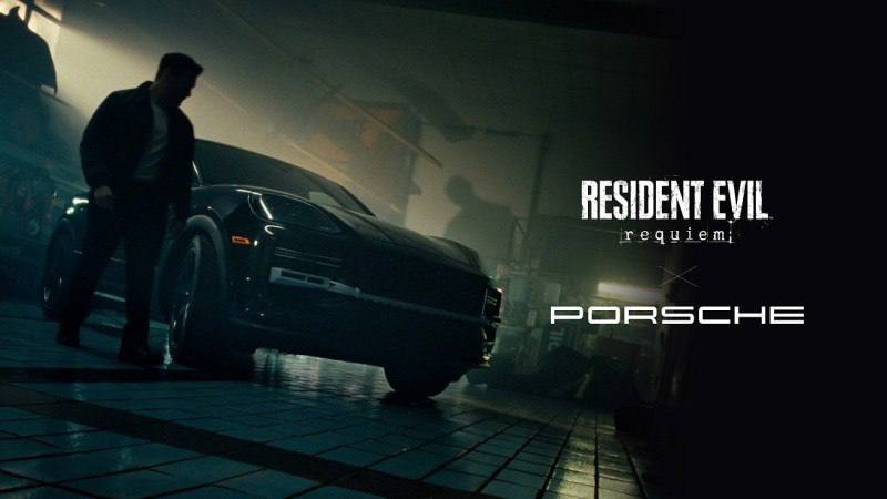 Ник Апостолидес встречает опасность: Porsche Cayenne Turbo GT в реслинг-трейлере Resident Evil Requiem