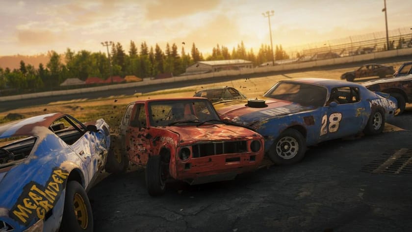 Обновление улучшает стабильность Wreckfest и геймплей