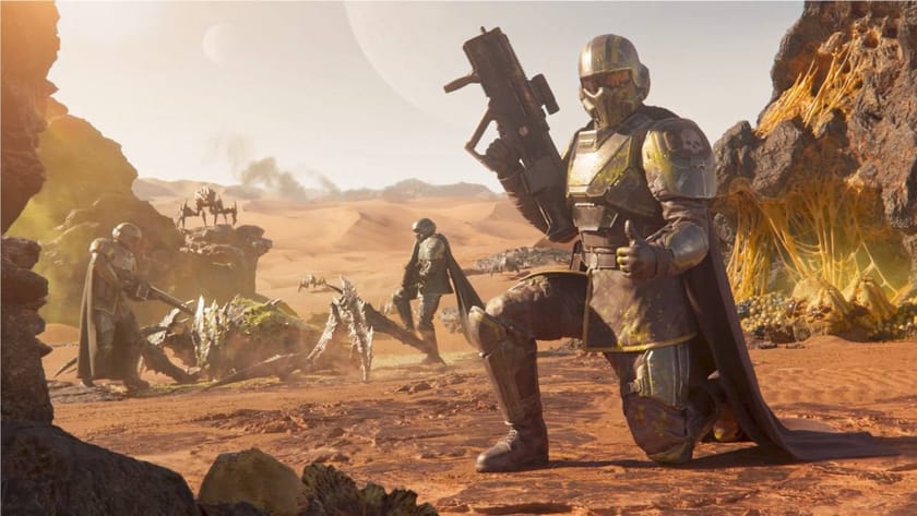 Helldivers не останавливается: , миллиона фанатов продолжают сражаться каждую неделю
