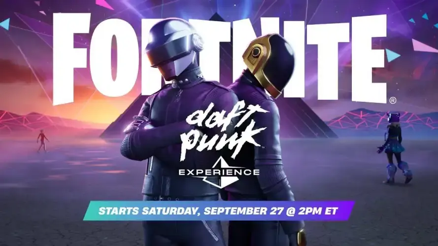 Daft Punk в Fortnite: новое интерактивное приключение для фанатов