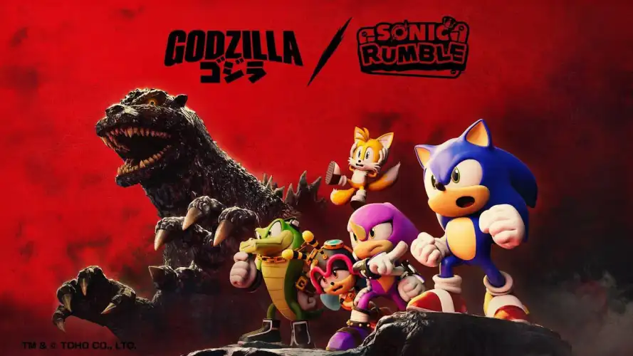 Годзилла в Sonic Rumble: новый сезон коллаборации